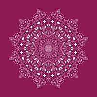 Vector islamic  background with mandala. Decorative ornament in ethnic oriental style