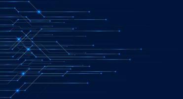 Artificial intelligence tech background. Technology connection digital data and big data concept. sci-fi vector illustration.