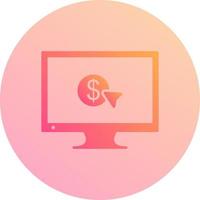 Unique Pay Per Click Vector Icon