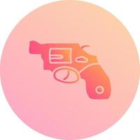 Unique Revolver Vector Icon