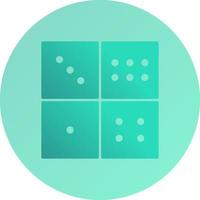 Domino Game Vector Icon