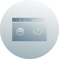 Unique Clean Code Vector Icon