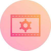 Unique Web Optimization Vector Icon