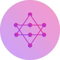 Unique Networks Vector Icon