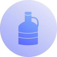 Unique Moon Shine Vector Icon