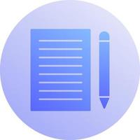 Write Feedback Vector Icon