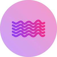 Magnetic Waves Vector Icon