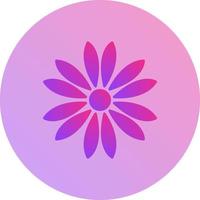 Unique Flower Vector Icon