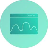 Webpage Statistics Vector Icon