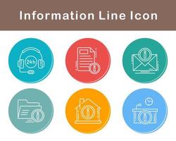 Information Vector Icon Set