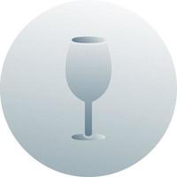 icono de vector de copa de vino