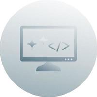 Unique Clean Code Vector Icon