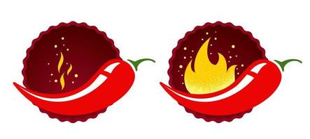 Hot chilli pepper vector