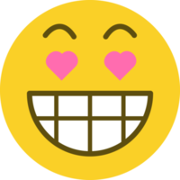 emoticons vallend in liefde, vallend in liefde emoji. png