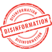 disinformation, rubber stamp png