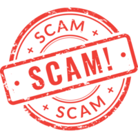 scam, rubber stamp png