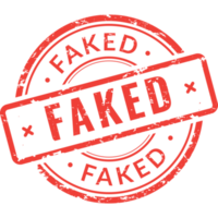faked, rubber stamp png