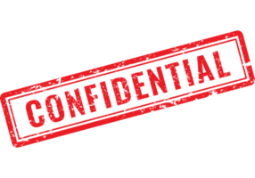 confidentiel, caoutchouc timbre png