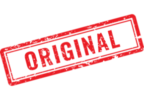 origineel, rubber postzegel png