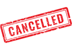 cancelled, rubber stamp png