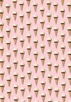 A Fun and Festive Pattern for Cone Ice Cream Lovers vector