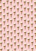 A Fun and Festive Pattern for Cone Ice Cream Lovers vector