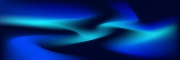 Modern abstract blue gradient banner background design vector