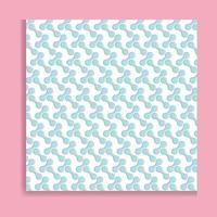 Seamless abstract modern geometric circle line pattern Vector Illustration.