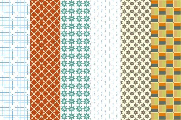 Abstract set futuristic geometric background. Modern graphic concept.