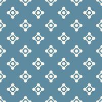 Pattern from circles on dark backdrop.Geometric textile seamless background. vector