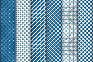 Modern dark blue set of pattern, cover design. Abstract background technology graphic design. vector