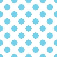 Blue pattern on white seamless backdrop. Modern background. vector