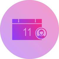 Unique Event Management Vector Icon