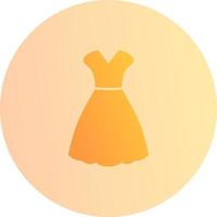 Woman Dress Unique Vector Icon