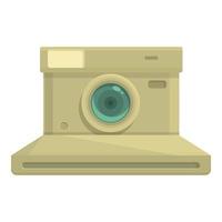 Camera object icon cartoon vector. Digital photo vector