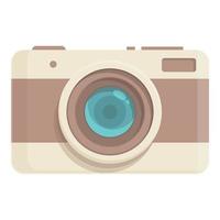 Photography camera icon cartoon vector. Digital photo vector