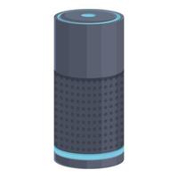 System speaker icon cartoon vector. Alexa music vector