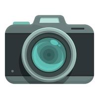 Camera image icon cartoon vector. Digital capture vector