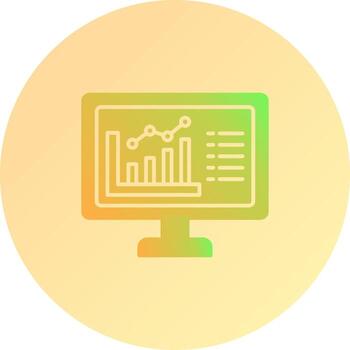 Graph Vector Icon
