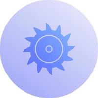 Saw Blade Vector Icon