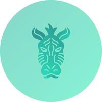 Zebra Vector Icon