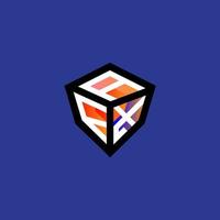 AFX letter logo creative design with vector graphic, AFX simple and modern logo.