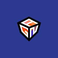 AGN letter logo creative design with vector graphic, AGN simple and modern logo.