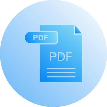 icono de vector de pdf
