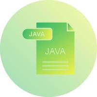 icono de vector de java