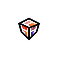 AHH letter logo creative design with vector graphic, AHH simple and modern logo.