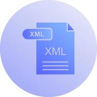 XML Vector Icon