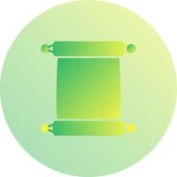 Scroll of Paper Vector Icon