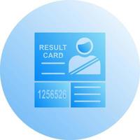 Candidate Results Vector Icon