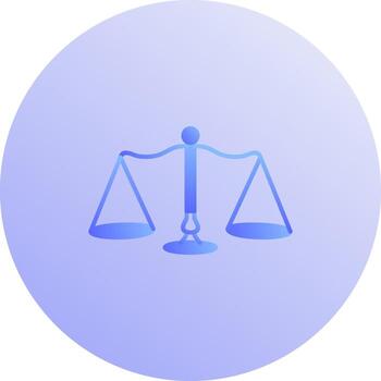 icono de vector de escala